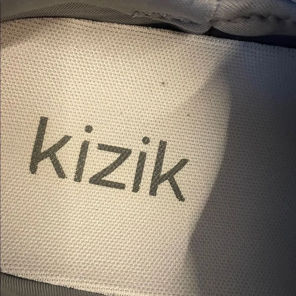Kizik Lima Hands Free Slip On Comfort Shoes Sneakers Gray Men's 8.5 Women's 10